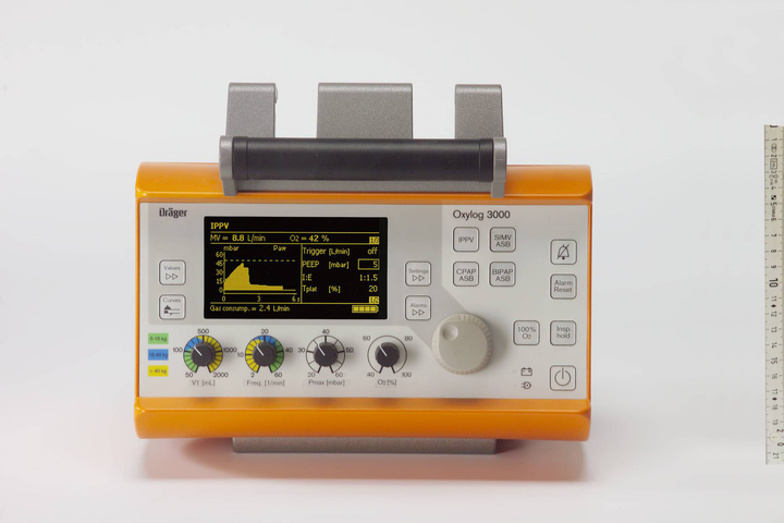 Dräger Oxylog 3000 Transport Ventilator