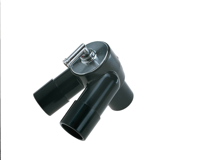 Dräger Y-Piece 90° with Luer Lock, Reusable Polyamide Adult