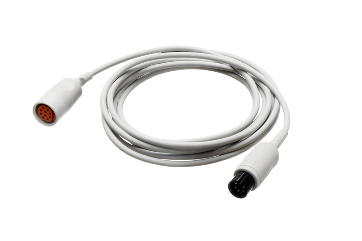 Dräger IBP Transducer Adapter Cable, 10-Pin, for Vista 120