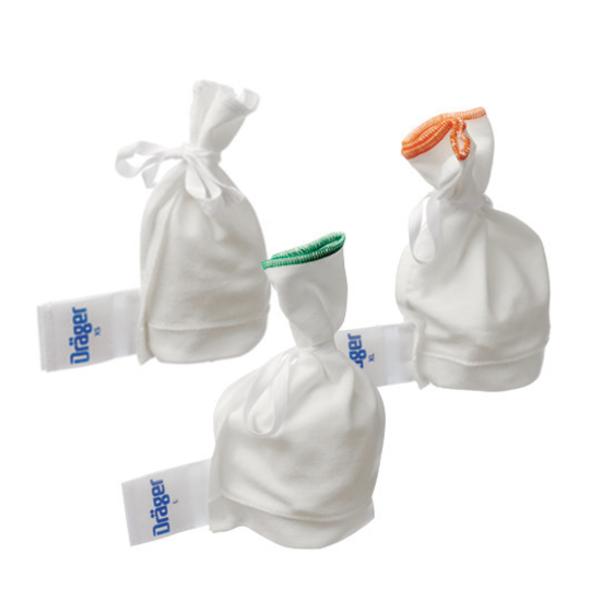 Dräger BabyFlow Cap, Size XXL plus, Black, Pack of 5