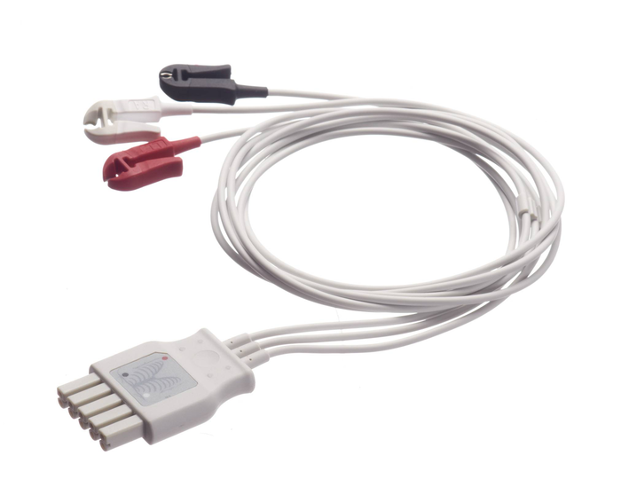 Dräger ECG Cable 5-Lead Chest, EURO IEC, 1 m