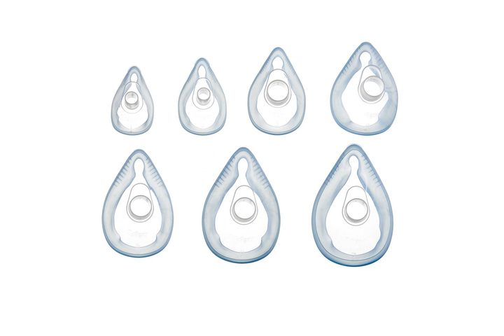 Dräger Hook Ring for SediStar Masks, 22 mm ID, Box of 30