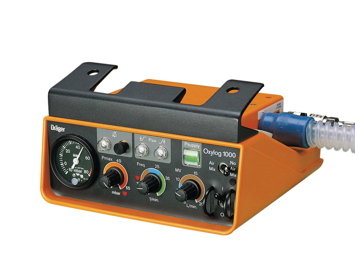 Dräger Oxylog 1000 Emergency and Transport Ventilator