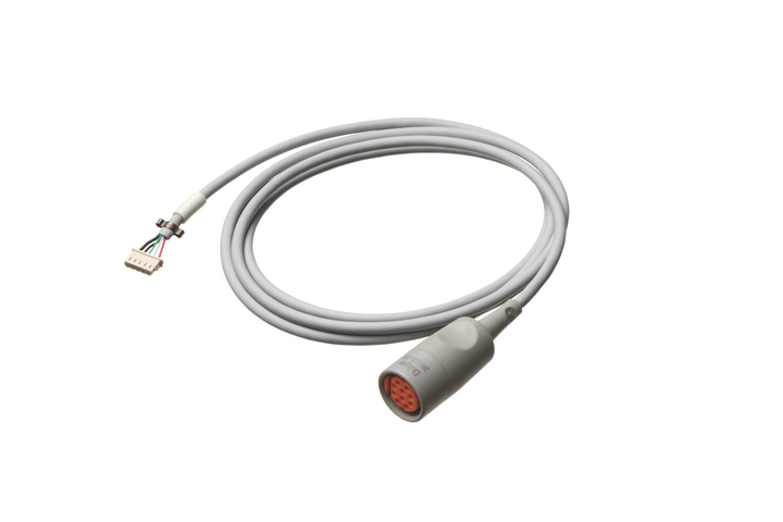 Dräger IBP Adapter Cable, 10-Pin Dräger Connector, 2 m