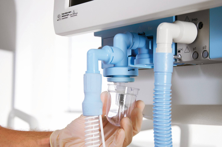 Dräger Single Use Expiratory Valve with Water Trap for Evita