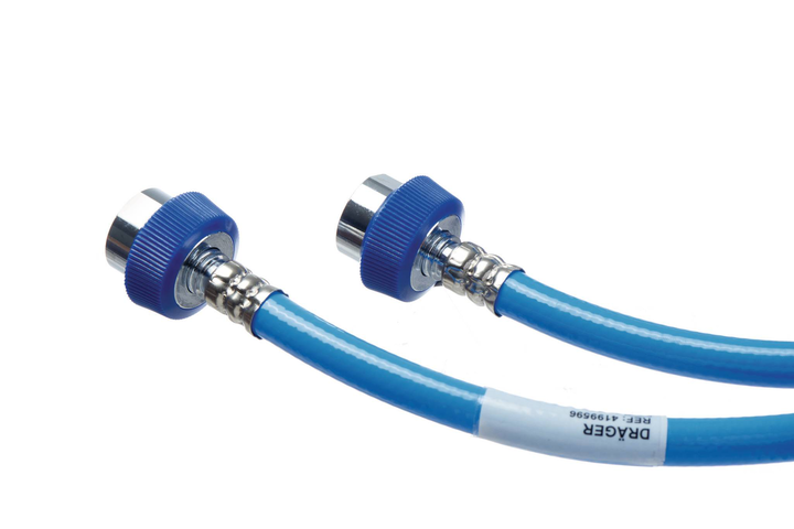 Dräger Nitrous Oxide Hose Assembly 3 m, DISS Hand-Tight