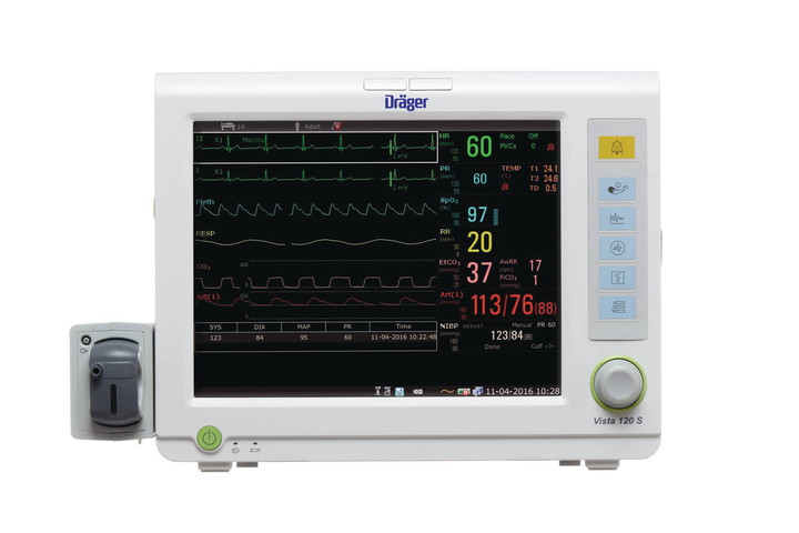 Dräger Vista 120S A Patient Monitor