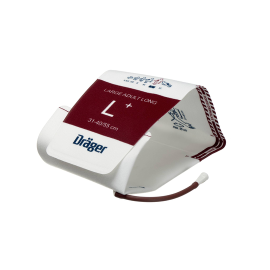Dräger NIBP Cuff M++, Adult XL, 23-33 cm, Single-Use, Box of 10