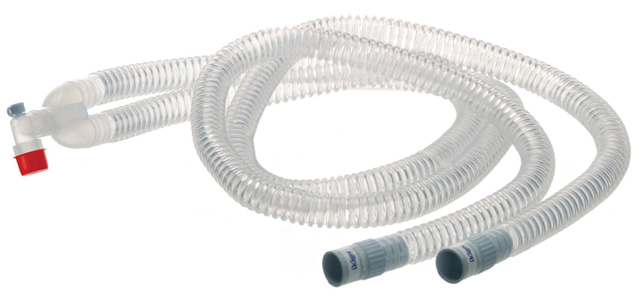 Dräger Infinity ID Smoothbore Breathing Circuit, Adult, 1.5 m