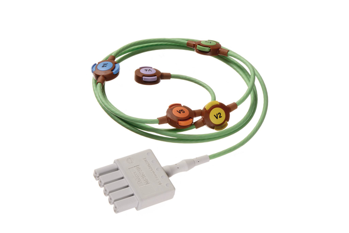 Dräger MonoLead 5 Chest Lead Cable, AHA, 1.5 m
