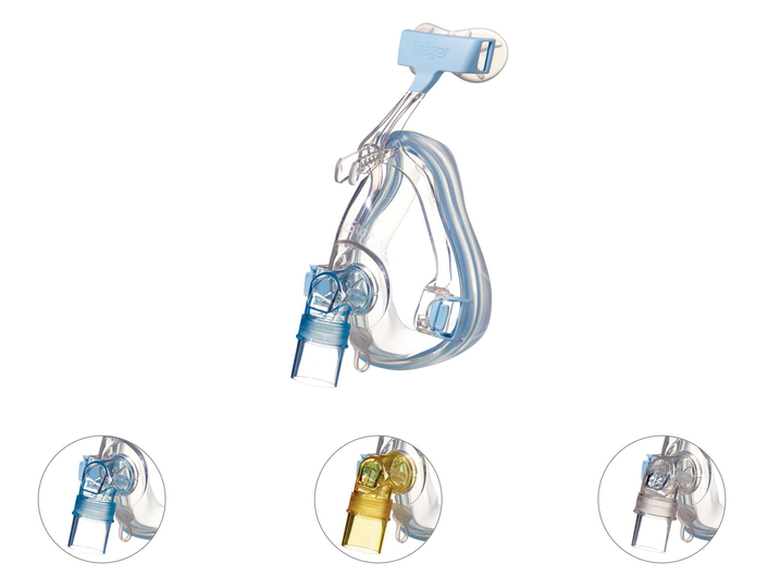 Dräger ClassicStar plus NIV Nasal Mask, Non-Vented, Size XL