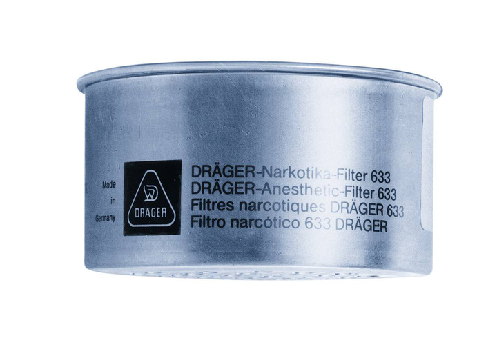 Dräger Anaesthetic Charcoal Filter 633, Pack of 5